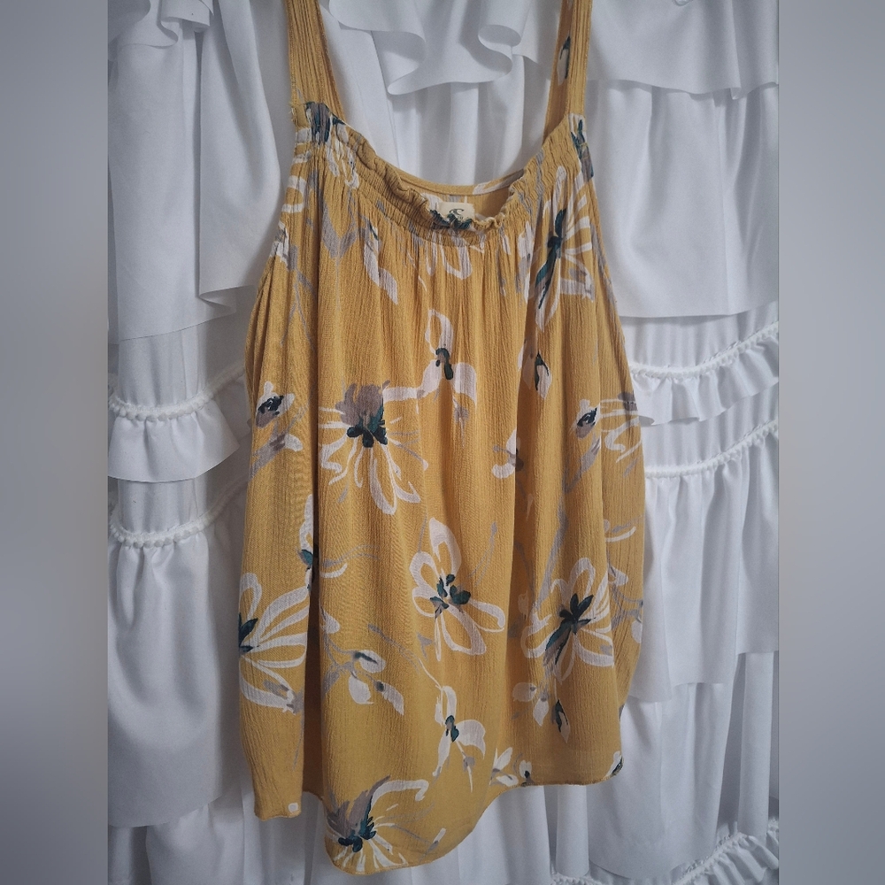 O'Neill Yellow Floral Tank Top - Picture 2 of 7